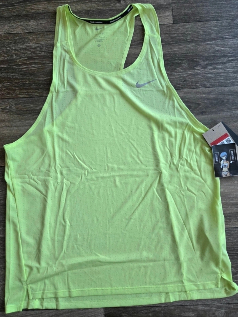 Nike Running Dri-Fit Fast Singlet Tank Top Mens Size Large